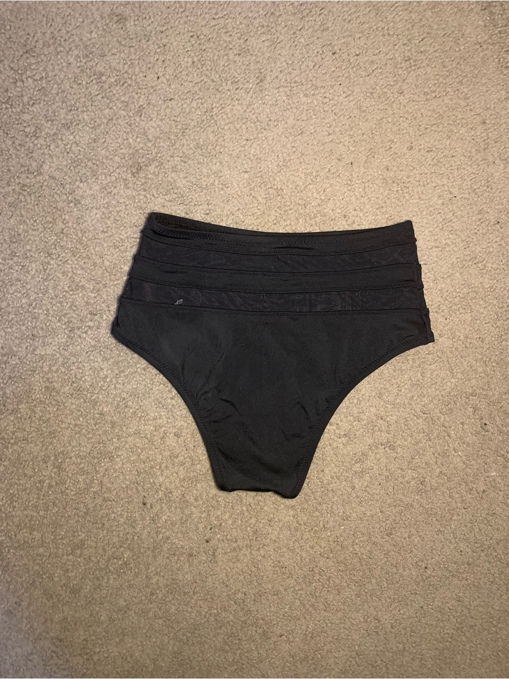 Shade & Shore Black Swim Bikini Bottoms - Picture 3 of 5